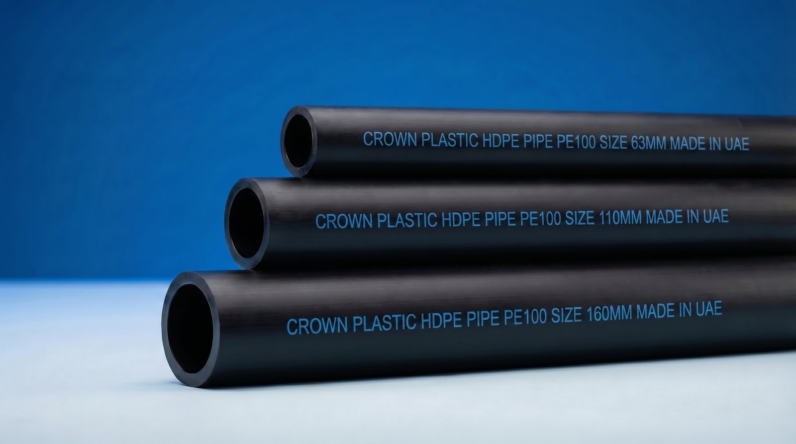 HDPE Pipes 8 MPa (PE100)